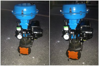 氣動薄膜單座調節(jié)閥實拍圖片